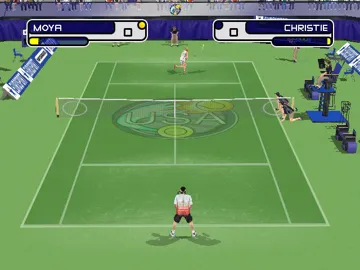 Slam Tennis (Europe) screen shot game playing